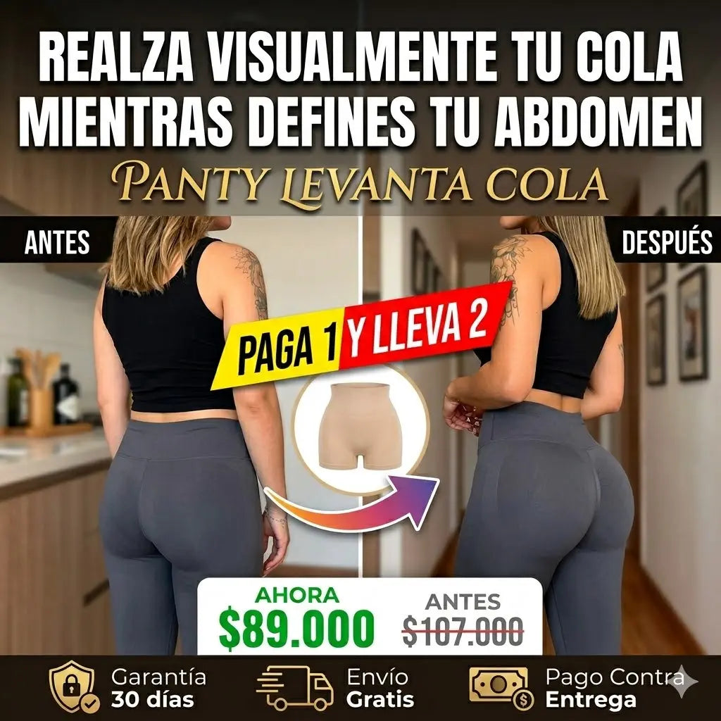 Panty levanta cola