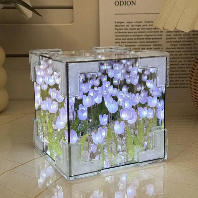 🌷Lámpara Tulipanes Infinitos