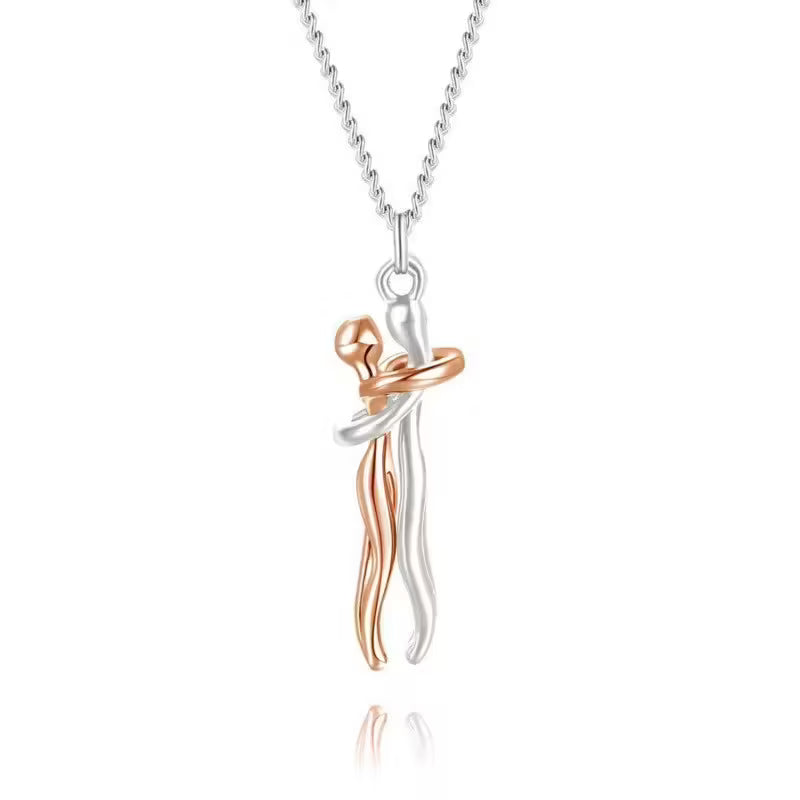 💞 Collar Abrazo Eterno + Caja regalo gratis