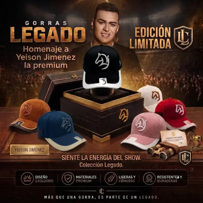 Gorra Legado Yeison Jimenez la premium